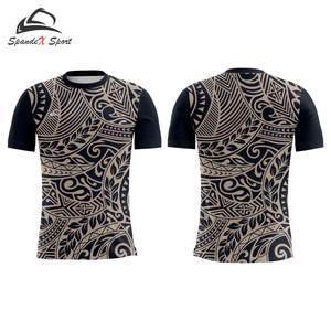 Camisetas Personalizadas de Pickleball para Hombre, 100% Poliéster y Algodón Tejido, con Logotipo Personalizado, Servicio OEM/ODM, Cuello Redondo, Secado Rápido y Transpirables - Product Image 1