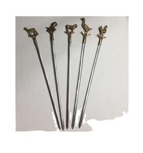 Brochetas de METAL hechas a mano, pinchos de nuevo diseño, precio al por mayor, estilo - Product Image 1