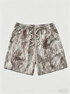 <b>Men</b> Solid Casual Elastic Waist <b>Shorts</b> Lightweight Breathable Eco-Friendly Streetwear Summer Fashion <b>Shorts</b> - Product Image 5