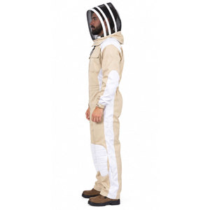 Traje de Apicultura de Poliéster Transpirable de Alto Rendimiento, Ropa Protectora Ventilada con Cinta Reflectante FR y Velo Protector - Product Image 5