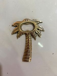 Abridor de Botellas con Forma de Palmera, el Más Vendido en Indonesia, Abridores Manuales de Metal, Diseño Personalizado Portátil, Latón Bali - Product Image 3