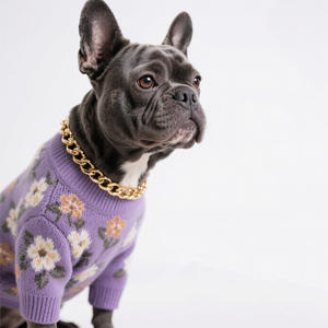 Sweater katun Teddy nyaman, pakaian hewan peliharaan Hoodie motif dinosaurus, Sweater olahraga hangat musim gugur musim dingin untuk anjing besar XL XXL - Product Image 3