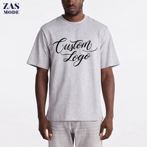 Camisetas de Algodón Orgánico 100% de Alta Calidad al por Mayor para Hombre, Camisetas Lisas de Manga Corta, Camisetas Promocionales Baratas 100% Algodón - Product Image 1