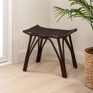 Natural Rattan Kitchen Bar <b>Stools</b> Footstool Indoor Seating for Living Room, Kitchen, Bathroom Made in Vietnam - Product Image 4