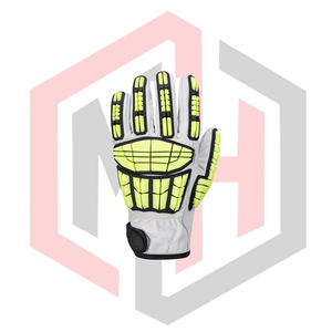 ถุงมือหนังแท้ TPR สำหรับงานนิรภัย ยืดหยุ่น ทนต่อการฉีกขาด ทนต่อการสึกหรอ ป้องกันความร้อน ป้องกันไฟฟ้าสถิต ใช้สำหรับดับเพลิง - Product Image 3