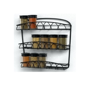 Durable Steel Herb <b>Organizer</b> Built for Keeping Cooking Ingredients Tidy with Space Saving Design and Reliable Kitchen Utility - Product Image 3