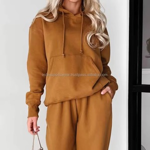 Sudadera con capucha extragrande de alta calidad para mujer, forrada con forro polar de algodón para invierno, estilo urbano. - Product Image 2