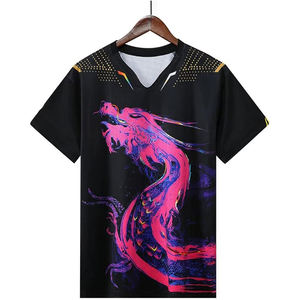 Camiseta de fútbol de malla personalizada 2025, estilo casual de verano, corte holgado, camiseta de rugby de manga corta para hombre, a la moda - Product Image 3