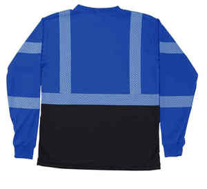 Camiseta de Trabajo de Alta Visibilidad para Construcción, Manga Corta, Invierno, Reflectante, con Cinta Reflectante, Ropa de Seguridad - Product Image 2