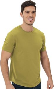 T-shirts décontractés à manches courtes pour hommes, grandes tailles, en tissu tricoté respirant, col rond, personnalisables, avec impression sur le devant - Product Image 6