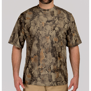 Camiseta Táctica Unisex para Caza con Patrón de Hojas 3D, Ropa Deportiva para Senderismo al Aire Libre, Ropa de Caza Unisex de Sarga Rip-Stop - Product Image 1