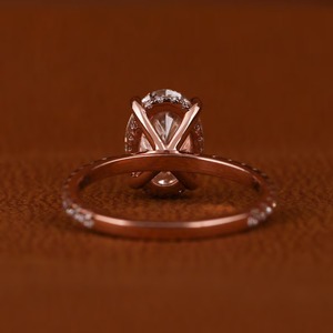 แหวนเพชรเลี้ยงในห้องปฏิบัติการจากผู้ส่งออกอินเดีย สำหรับใส่ลำลองหรือใส่ทำงานและงานปาร์ตี้ มีจำหน่ายในราคาที่ดีที่สุด - Product Image 6