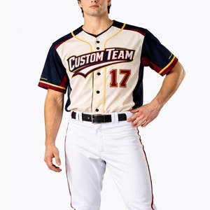 Custom Men's Baseball Uniform Premium Breathable Lightweight Durable Comfortable <b>Athletic</b> Performance Baseball Set For Men - Product Image 6