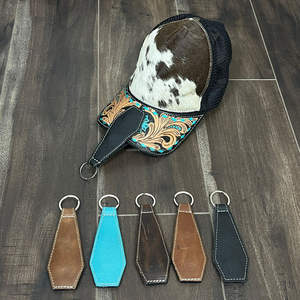 คลิปหนีบหมวกหนังวัวแท้จากผู้ผลิตชั้นนำสำหรับกระเป๋าเดินทาง กระเป๋าเป้สะพายหลัง ที่แขวนหมวกแม่เหล็กสำหรับกิจกรรมกลางแจ้ง - Product Image 6