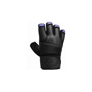 Gants de fitness unisexes demi-doigts en Spandex/Polyester avec protection de la paume, respirants, pour musculation et entraînement en salle de sport, avec support de poignet et fermeture auto-agrippante - Product Image 4