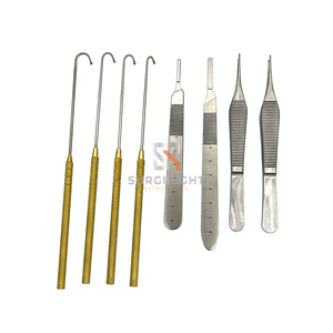 Ovary Ligation Sterilization Forceps Veterinary Surgical Tool Fixed Steel Manual Stainless Steel CE Certified by <b>Blush</b> Surgical - Product Image 4