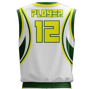 Nouvelle Arrivée Maillot de Basketball Logo Couleur 100% Polyester Respirant Séchage Rapide Sport d'Équipe 2026 - Product Image 6