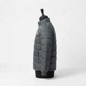 Vestes matelassées d'hiver pour hommes avec logo personnalisé, vente en gros, design décontracté, respirantes, à capuche, pour l'extérieur - Product Image 2