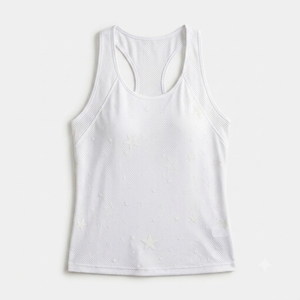 Camiseta de Yoga para Mujer, Transpirable, de Secado Rápido, Sin Mangas, Chaleco Deportivo, de Alta Calidad, con Logotipo Personalizado - Product Image 4