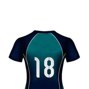 Ensemble d'uniformes de volley-ball d'été personnalisés unisexes pour adultes, sublimés, 100 % polyester, maillot respirant en maille, short à taille élastique, col en V - Product Image 4