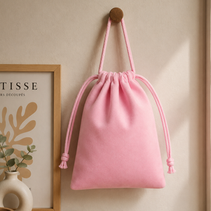 Soft Touch Velvet Drawstring Pouch <b>Bag</b> for Jewelry Storage | Premium Velvet Gift Packaging <b>Bag</b> for Cosmetics Rings & Accessories - Product Image 2