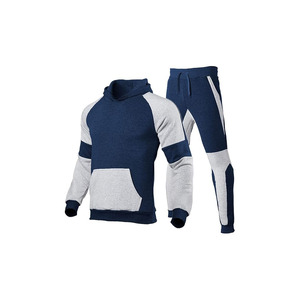 ชุดวอร์มผู้ชาย ผ้าฟลีซโพลีเอสเตอร์ 100% ระบายอากาศได้ดี เสื้อแจ็คเก็ตมีซิปเต็มตัว ฮู้ดดี้ กางเกงวอร์มสำหรับวิ่ง ชุดกีฬา สตรีทแวร์ - Product Image 5