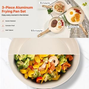 Set di 3 Padelle con Manici Resistenti al Calore - Product Image 4