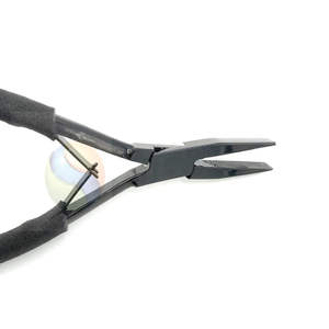 Kit d'outils pour extensions de cheveux ProLux en acier inoxydable – Ensemble de 3 pinces et micro-anneaux - Product Image 6