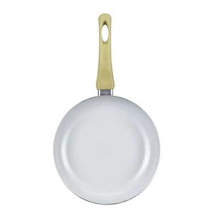 Ensemble de poêles antiadhésives en forme d'aubergine, diamètre 24 cm, avec couvercle, revêtement céramique, couleur violette, poignée en plastique - Product Image 3