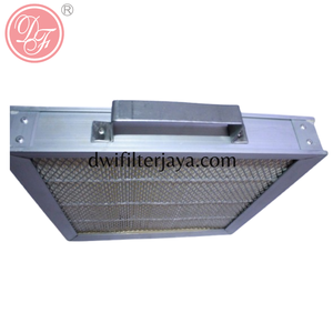 แผ่นกรอง HEPA สำหรับระบบ HVAC แบบกรอบอะลูมิเนียม ลดแรงดันต่ำ - Product Image 2