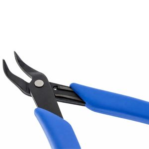 คีมปากโค้ง 90 องศา ด้ามสีน้ำเงิน เครื่องมือทำเครื่องประดับความแม่นยำสูง คีมปากโซ่ เครื่องมือดัดลวด เครื่องมือช่างมืออาชีพ - Product Image 3