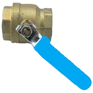 Válvula Mini de Agua de Marca C-Way con Conector Macho Roscado, Mango Rojo, 1/4" EPDM, Resistente a la Corrosión, Manual, OEM, Rosca Externa - Product Image 3