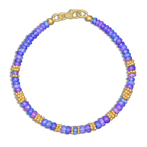 Natural <b>BRACELET</b> SEPARATOR BEADED Sterling Silver Gold Plated Unisex Vintage Wedding Beaded <b>Opal</b> <b>Bracelet</b> Smoothly - Product Image 4