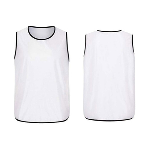 Adults Soccer Pinnies Breathable Quick Drying Football Team Jerseys Summer Sports Team <b>Training</b> Numbered <b>Bibs</b> Practice Vest - Product Image 3