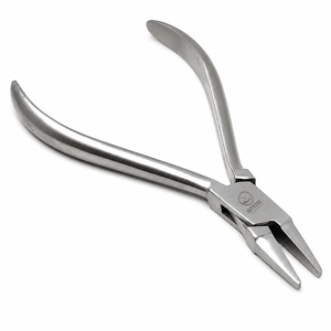 Heavy Duty Flat Nose Jewelry Pliers 13.5cm Stainless Steel Beading <b>Wire</b> Wrapping Tool for Jewelry Making <b>Craft</b> Repair and Jewele - Product Image 2