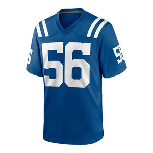 Ensemble de maillots de football américain pour hommes, rouge, vert, blanc, col en V, manches courtes, respirant, ajusté, toutes saisons - Product Image 5