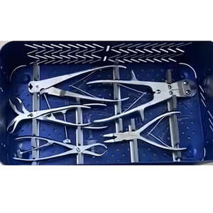 Kit d'instruments orthopédiques vétérinaires en acier inoxydable personnalisé, usinage CNC, modèle V01-33 pour vétérinaires par Dentavex - Product Image 4