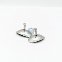 Poignée de protection oculaire en acier, petite, 30 mm, 22 mm à 31 mm, pour chirurgie oculaire, certifiée CE, instrument chirurgical de classe I