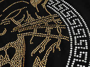 เสื้อยืดผู้ชายดีไซน์ทันสมัยประดับเพชรเทียม น้ำหนักเบา ขายดี ไม่ยับ สวมใส่สบาย ระบายอากาศได้ดี เสื้อยืดผู้ชายประดับเพชรเทียม - Product Image 5