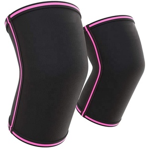 Manchon de coude de fitness en gros pour le levage de puissance Manchon de coude en néoprène de 5mm Support de coude de compression pour l'haltérophilie - Product Image 2