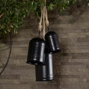 Elegante Campana Metálica Colgante de Navidad, Adorno Decorativo Festivo para Árbol, Puerta, Ventana, Hogar, Fiesta, Boda - Product Image 1