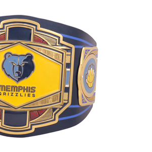 Ceinture de champion Memphis Grizzlies personnalisable, ceinture de basket-ball et de lutte de haute qualité, ceinture de titre sportif de collection pour les fans - Product Image 6