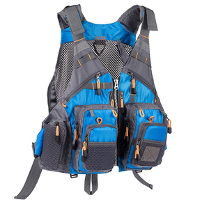 Gilet de pêche personnalisé pour hommes 2026, réglable pour la pêche à la mouche, au black-bass et les activités de plein air, respirant et ajustable - Product Image 1