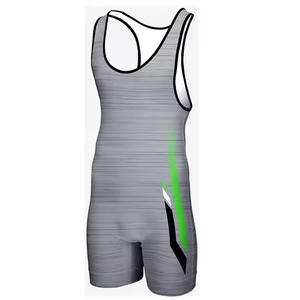 High Quality <b>Singlets</b> Low-Price Top-Quality <b>Men</b> Wrestling <b>Singlet</b> Lightweight Fabric Sublimation Wrestling <b>Singlet</b> - Product Image 2