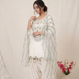 Venta Especial: Diseño Exclusivo de Salwar Kameez con Bordado Elegante, Kurti para Fiestas, de Surat, para Mujer, Mayorista de Vestidos - Product Image 1