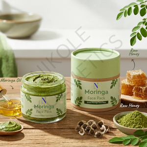Mascarilla Facial de Moringa y Cúrcuma, Mascarilla de Lodo Herbal, Limpieza Profunda, Iluminadora, Nutritiva, Cuidado de la Piel, Aumenta la Luminosidad, Suavizante, Radiante, Muestra - Product Image 2