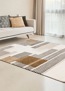 Alfombra de Lana Hecha a Mano, Alfombra de Lana Premium Strove, Alfombra de Diseño Contemporáneo, Revestimiento de Suelo de Lujo para el Hogar - Product Image 4