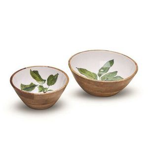 Tazón de madera de última tendencia para decoración de mesa, con acabado esmaltado, ideal para palomitas, fideos y más, tazón de servicio para catering. - Product Image 3