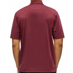 T-shirt en coton pour homme, col rond, décontracté, rayé, écologique, 240g, toile, manches courtes, logo personnalisé, OEM, ODM, vente en gros, premium - Product Image 5
