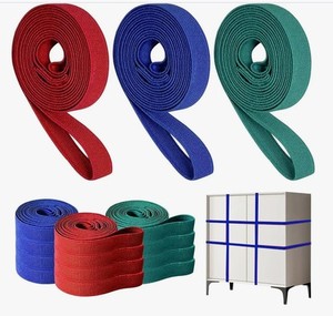 Bande de caoutchouc Furniweb Mover, options de couleurs rouge, bleu, vert, découpée sur mesure, pour la protection des meubles lors du déménagement - Product Image 1